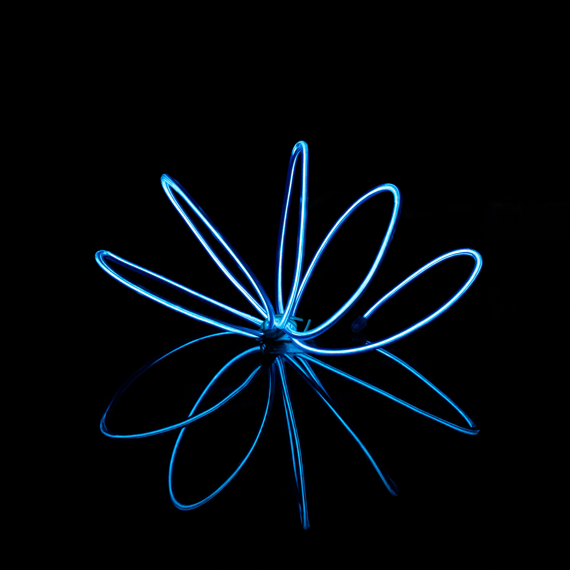 Fluorescent dance light emitting line el cold light atmosphere light diy shape LED neon light cold light strip ultra-fine cold light