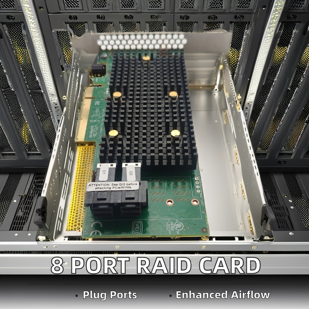 Large-Scale Integrated Circuit Megaraid 055000802 High Performance 8-Port Sff-8643 Pcie Rai