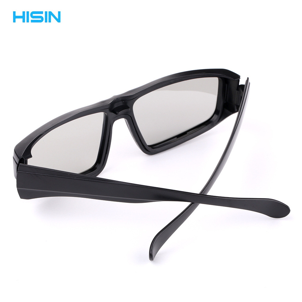 Factory Direct Sales Cinema Adult 3D Glasses, Round Polarized 3D Glasses, Universal for All over the Country