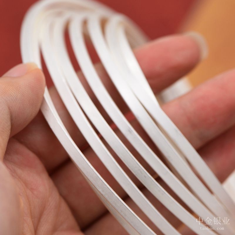 Ручная обработка серебряного материала 9999, стерлинговое серебро, серебряный слиток, чистое серебро, кольцо, браслет, подвеска, кусок серебра, серебряная проволока, DIY