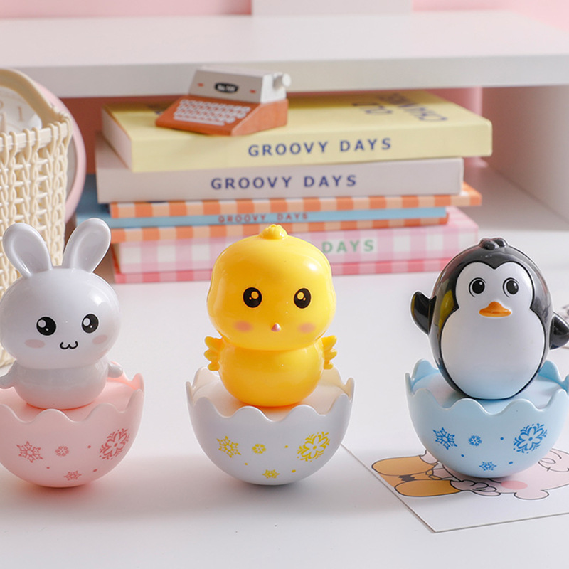 Игрушка-неваляшка для детей, успокаивающая, для мальчиков и девочек, раннее развитие, образовательные игрушки для детей 2-6 лет, подарок для детского сада