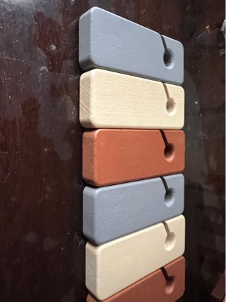 Bamboo Curtain Handle, Blinds Handle, Bamboo Blinds, Wooden Handle, Wooden Beads