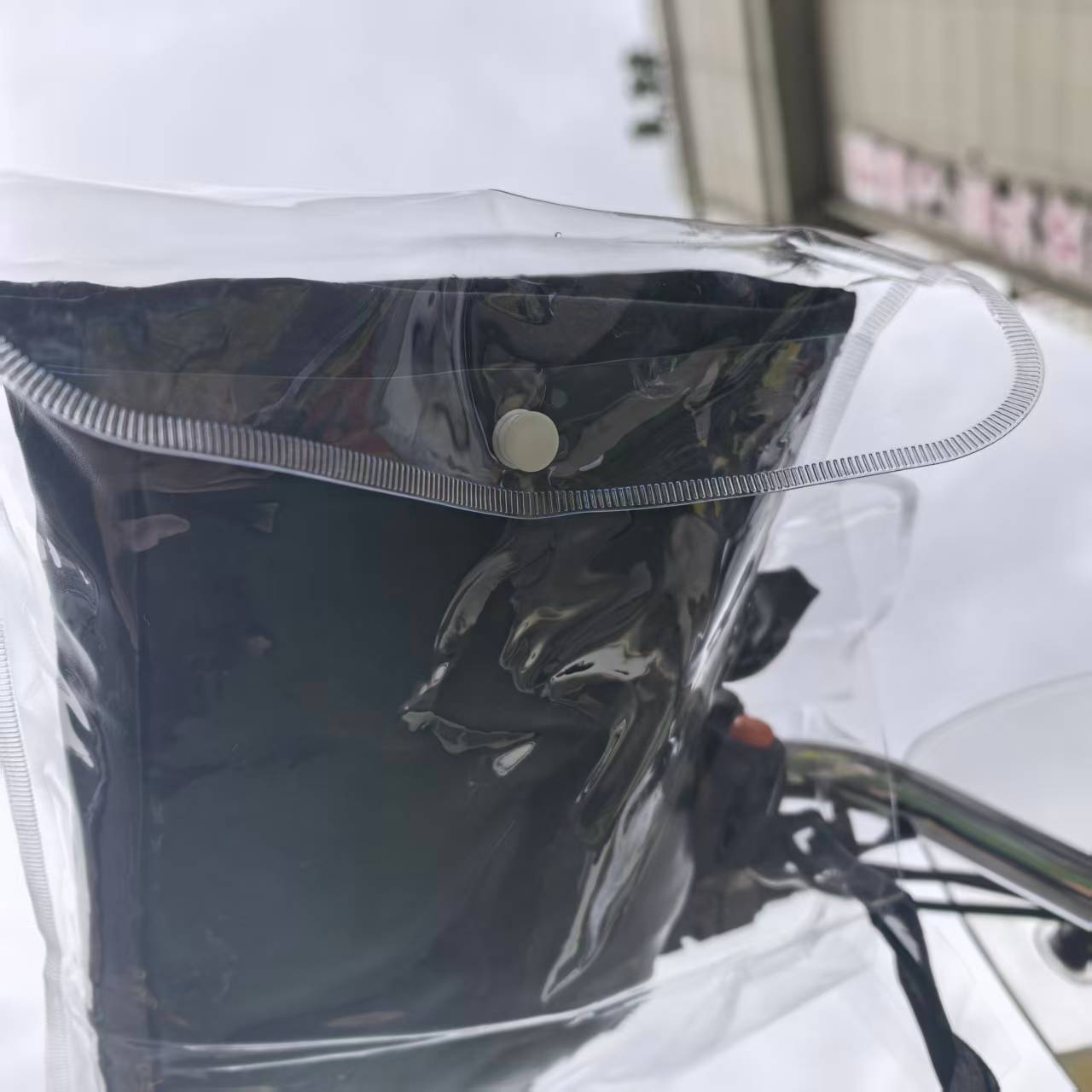 Leather Electric Motorcycle Handlebar Cover Winter Warm Battery Car Waterproof Windshield Gloves Fleece-Lined Thickeneded Cotton Handlebar Cover