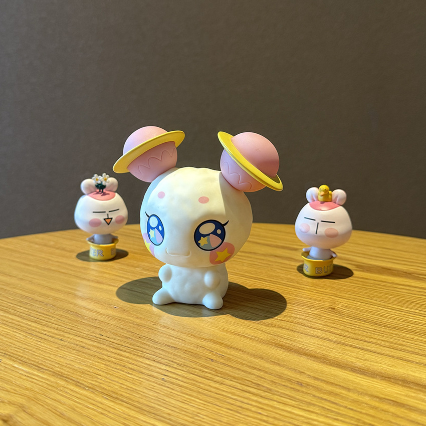 Customized Pvc Enamel Dolls with Pictures, Customized Corporate Ip Image Cartoon Mascots, Plastic Toy Dolls