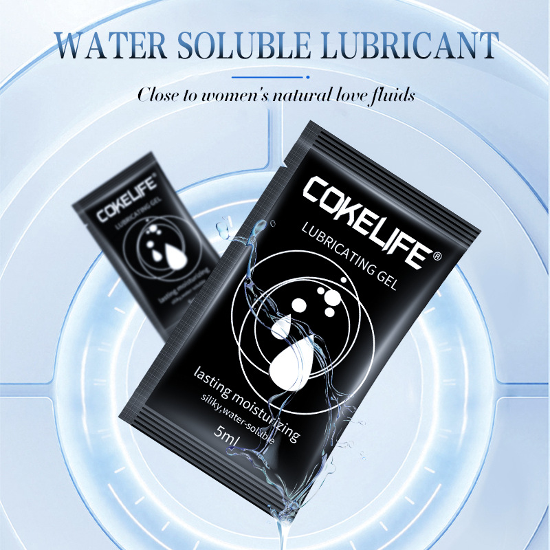 Cokelifee Bagged Oil Lubricant 5ml Full English Export Lubricant Cross-Border Export Sex Toys