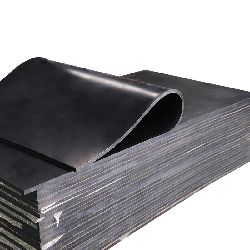 Factory Flooring Industrial Rubber Mat 3mm Black Rubber Sheet 5mm Rubber Shock-Absorbing Rubber Sheet Insulation 10Kv Power Distribution Room