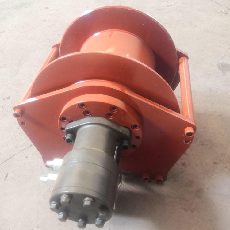 Small volume large pulling force hydraulic hoist dredging marine traction towing crane marine supply sufficient new products