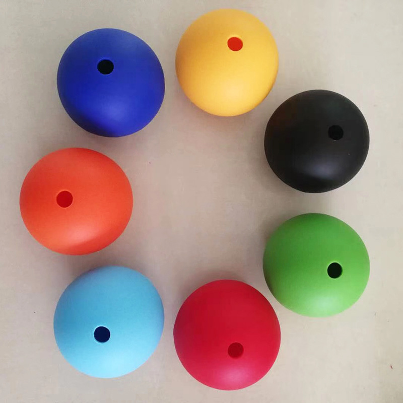 Creative Single Hole Whiskey Silicone Round Ice Ball Mold Maker Ice Ball Ice Box Spherical Frozen Ice Cube Ice Tray