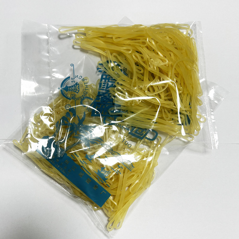 Latex Circle Small Package Rubber Band Financial Office Rubber Band Cowhide Band Elastic Good Elasticity Aging Resistant and High Temperature Resistant