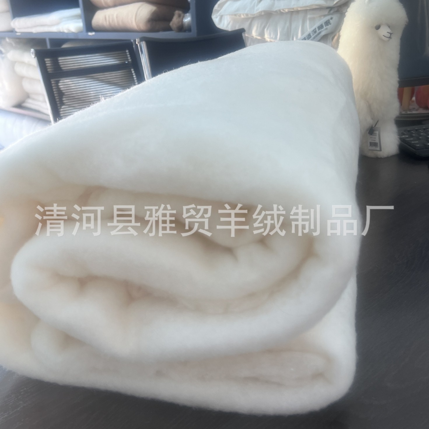 100% Fine Wool Natural Animal Fiber Sheep Wool Batting Quilt Core Thickeneded Clothes Filled with Warmth