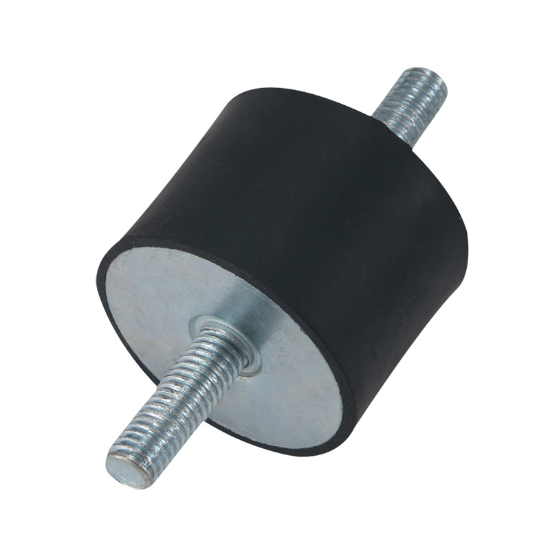 Rubber Shock Absorber Vv Type Rubber Shock Absorber Cylindrical Shock Absorber Double-Head Screw Rubber Spring