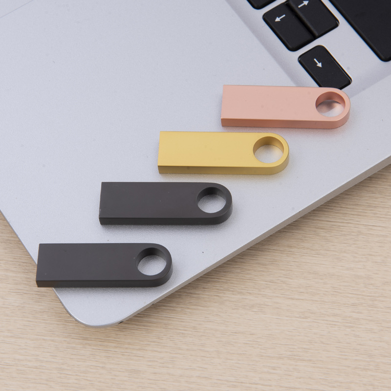 Metal USB Flash Drive Custom Advertising Logo Engraving 32g Creative Exhibition Business Promotion Gift 16g Wholesale USB Flash Drive 64g