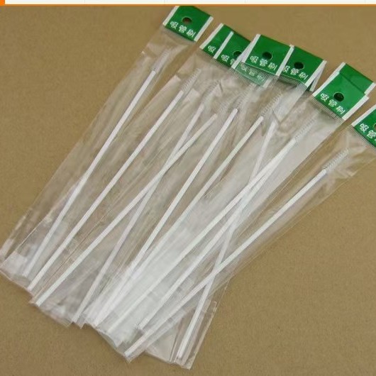 Manufacturer Wholesale Special Straw Brush for Kidsren's Bottles and Water Kettles, Plastic Straw Brush with Packaging, Bottle Cleaning Brush