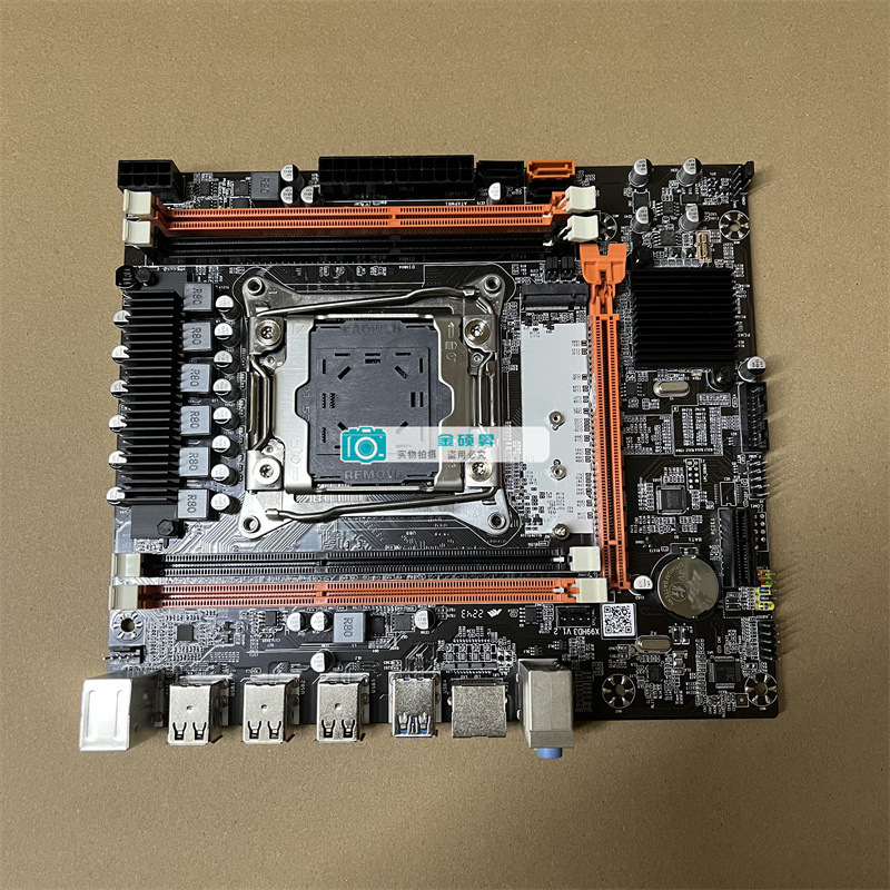 Brand New X99H Computer 2011-3 Motherboard Desktop Ecc Server Ddr3 Supports E52678V3 2666V3