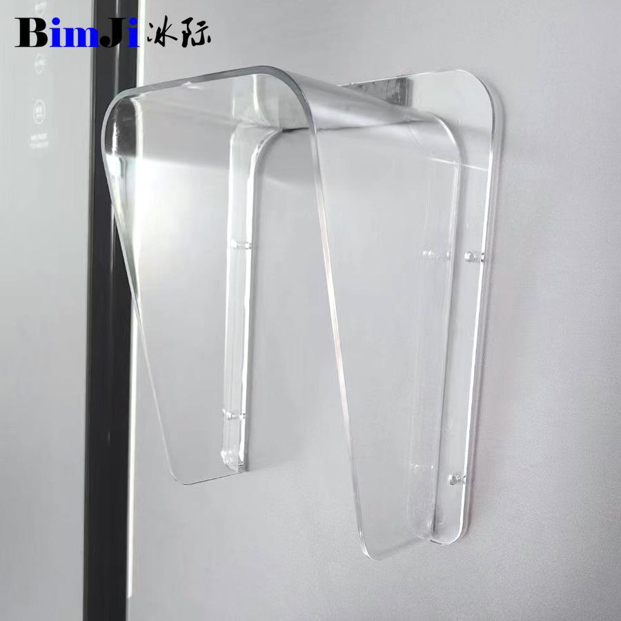 Access control machine face recognition machine temperature measuring waterproof cover card reader protection box outdoor sunscreen metal rain cover thickened