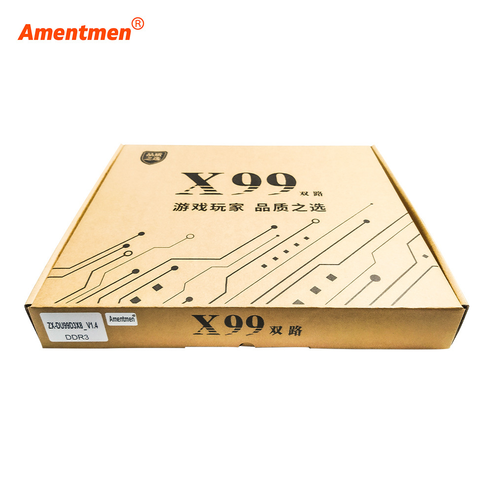 New X99 Dual Motherboard DDR3 Desktop Computer Server with 2673V3 E5 2678v3