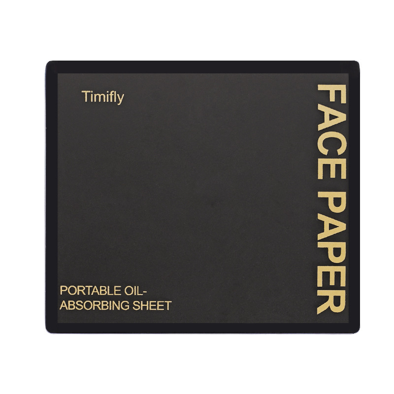 timifly new puff facial oil-absorbing tissue paper 100 pieces of non-absorbent makeup with mirror box storage portable wholesale generation