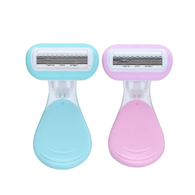 Shaving Knife for Girls, Armpit Hair, Pubic Hair, Leg Hair, Hand Hair, Manual Trimmer, Private Parts Hair Removal Artifact, Hair Removal Knife