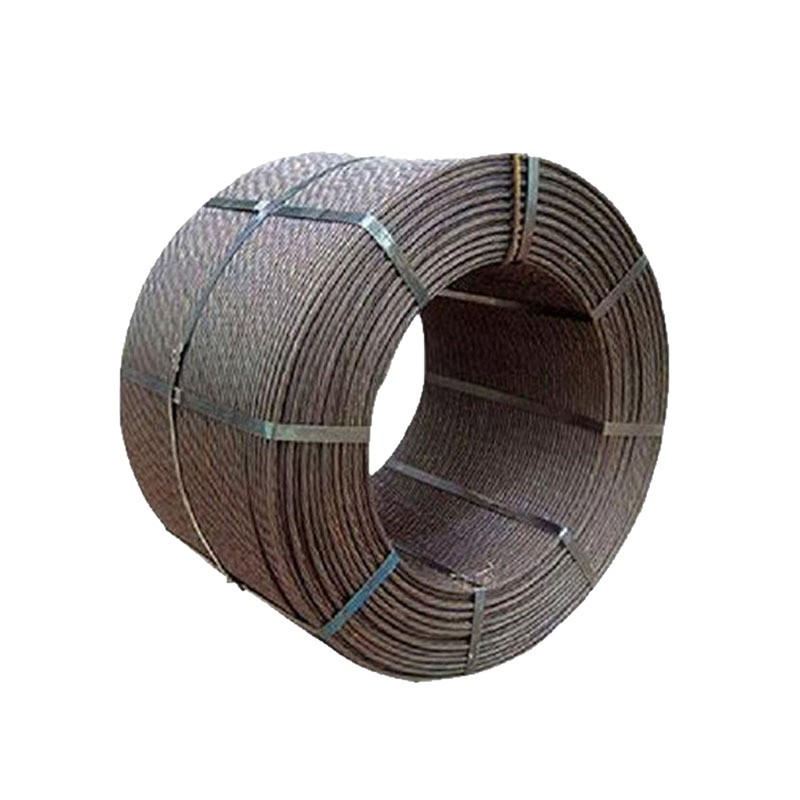Steel Strand 15.2mm Manufacturer Has Unbonded Anchorages, Anchorages, Bridge Pit Foundation Embedded Pull Wires, Prestressed Steel Strands