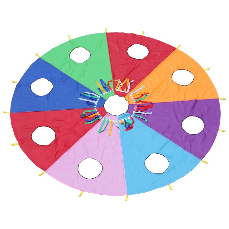 Whack-A-Mole Rainbow Umbrella Kindergarten Early Education Family Outdoor Game Props Kidsren's Physical Intelligence Sensory Training Equipment