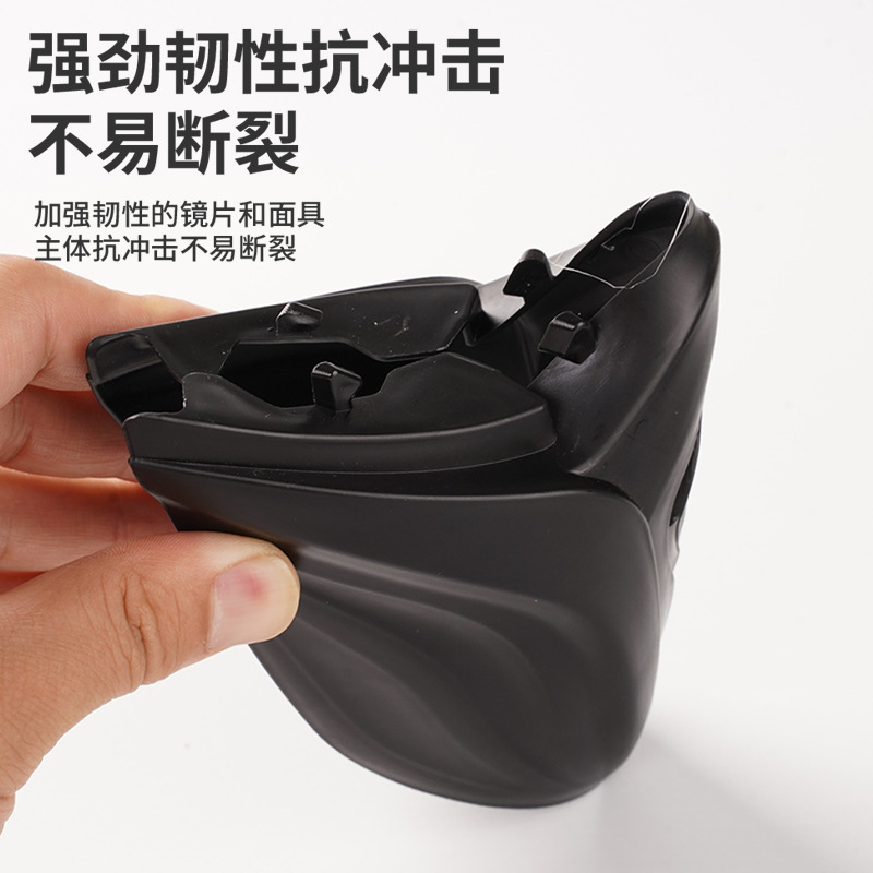 Wholesale Harley Welding Protective Mask Automatic Darkening Solar True Color Welding Helmet with Light Dustproof and Splash Proof