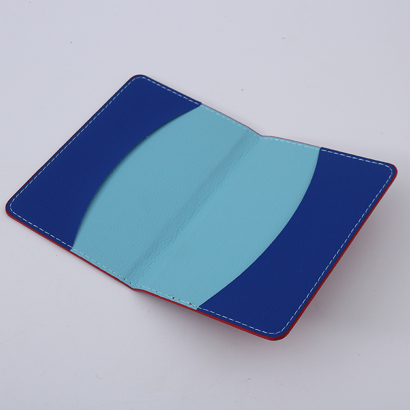 Cross-Border Pu Passport Holder Customized Passport Document Cosmetics Bag Shell Card Holder Thickeneded Passport Holder Multi-Functional Leather Bag