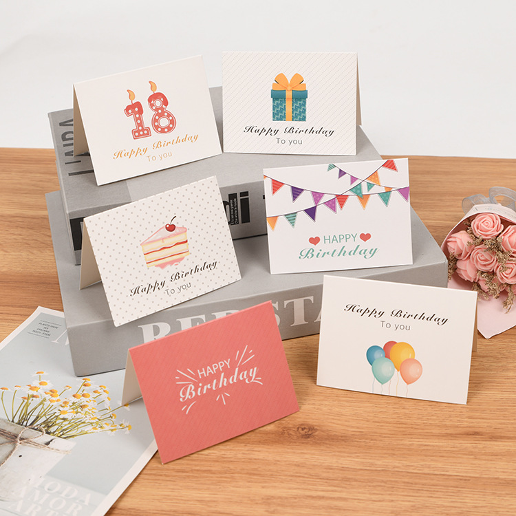 Amazon greeting card fresh simple baking flowers birthday message thank you for thankyou Valentine's Day Teacher's Day