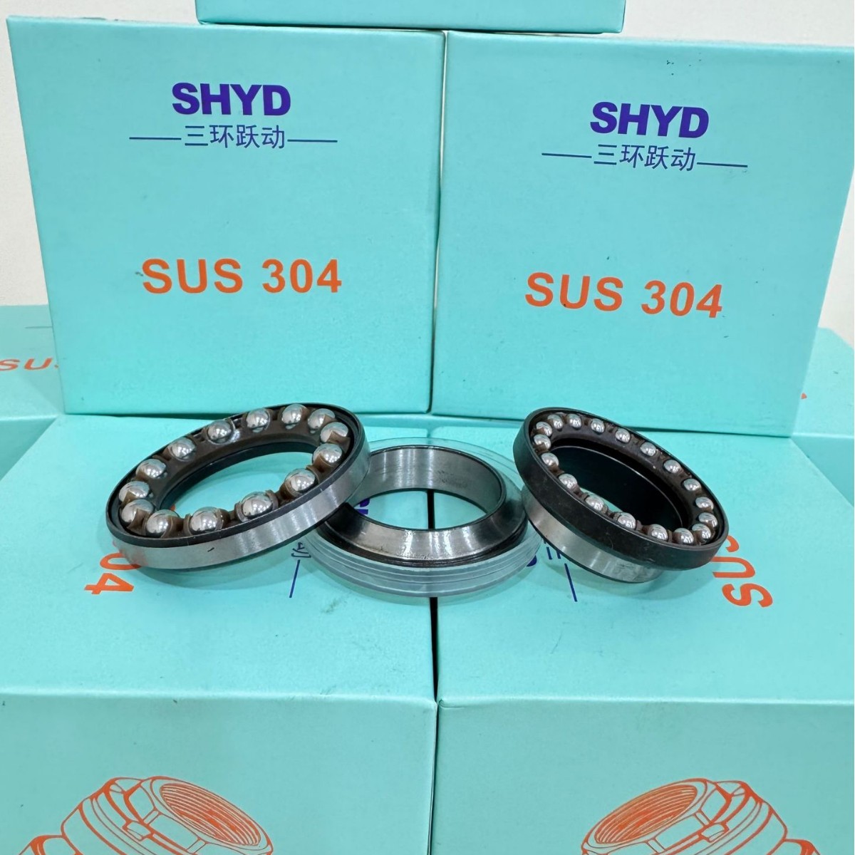 Zhongsha Princess Steel Bowl 40cr Steel Seven-piece Bowl Electric Motorcycle Front Fork Bearing Accessories Factory Outlet