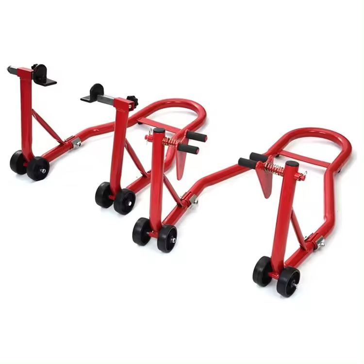 Cross-Border Motorcycle Stand Motorcycle Front and Rear Wheel Stand Motorcycle Parking Rack Motorcycle Parking Rack