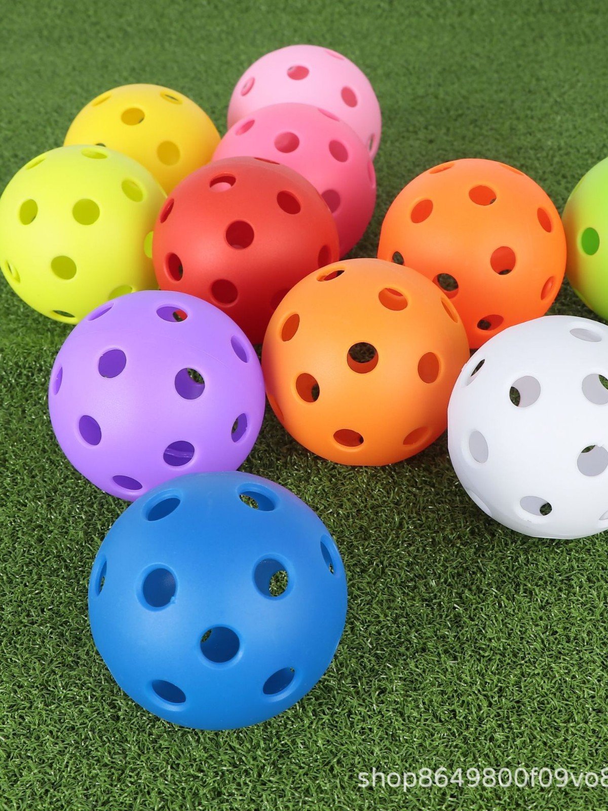 26-Hole 40-Hole Durable Pickleball Injection Molded Tpe Pickleball with Hole Injection Molded Ball Hole Ball Can Be Added with Logo