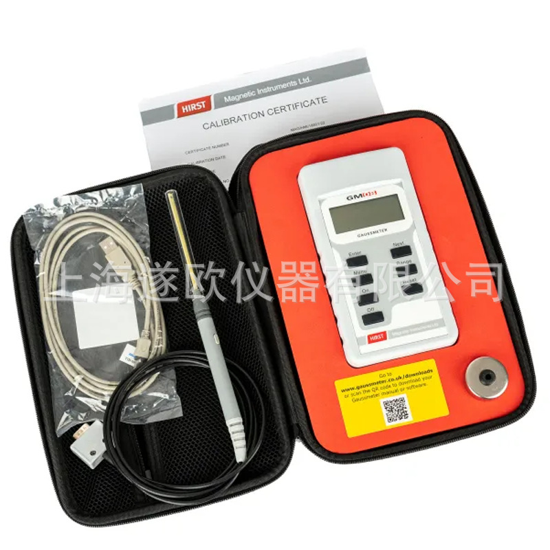 Магнитный измеритель Hirst Gm08, метр магнитного потока, измеритель Теслы, магнитометр