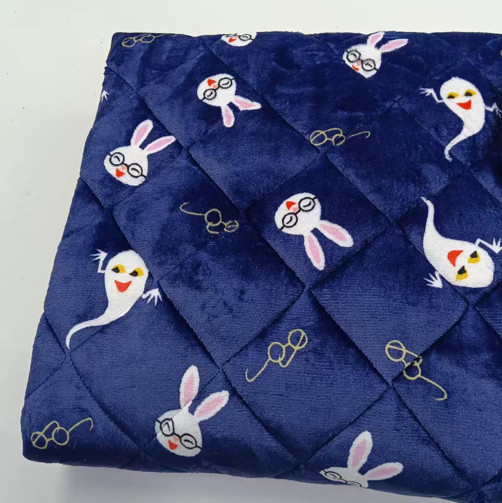 2025 New Winter Cartoon Printed Milk Velvet Mattress Protector Mattress Pad