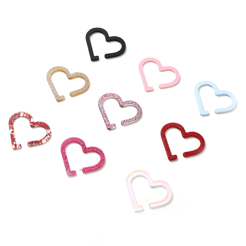 Tx Cross-Border Acrylic Wine Glass Inserts Valentine's Day Mother's Day Party Goblet Pendants Decorative Home Accessories