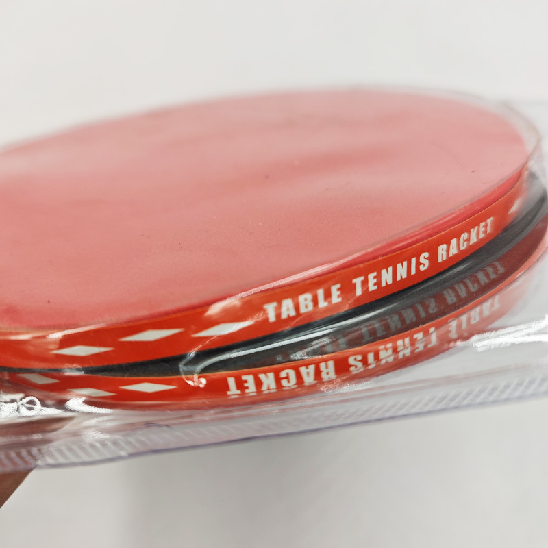 Factory wholesale table tennis racket two pack to send three ball children's entertainment ten yuan multi-yuan shop gift table tennis racket
