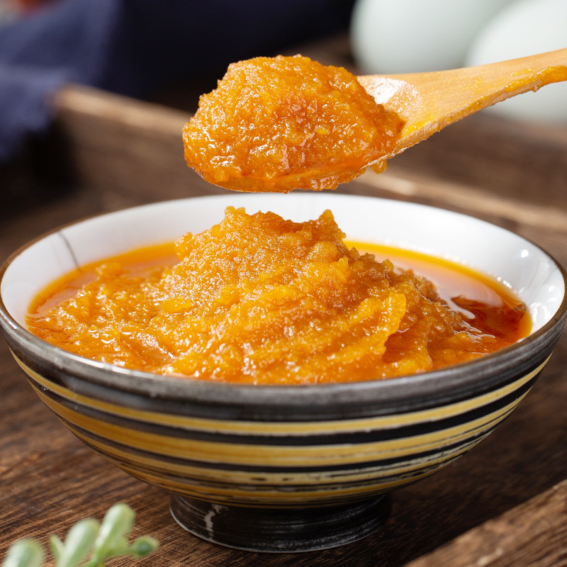 Yi family's thick salted egg yolk sauce sea duck salad sauce salted egg yolk quicksand sea duck egg mixed rice sauce salted duck noodles sauce