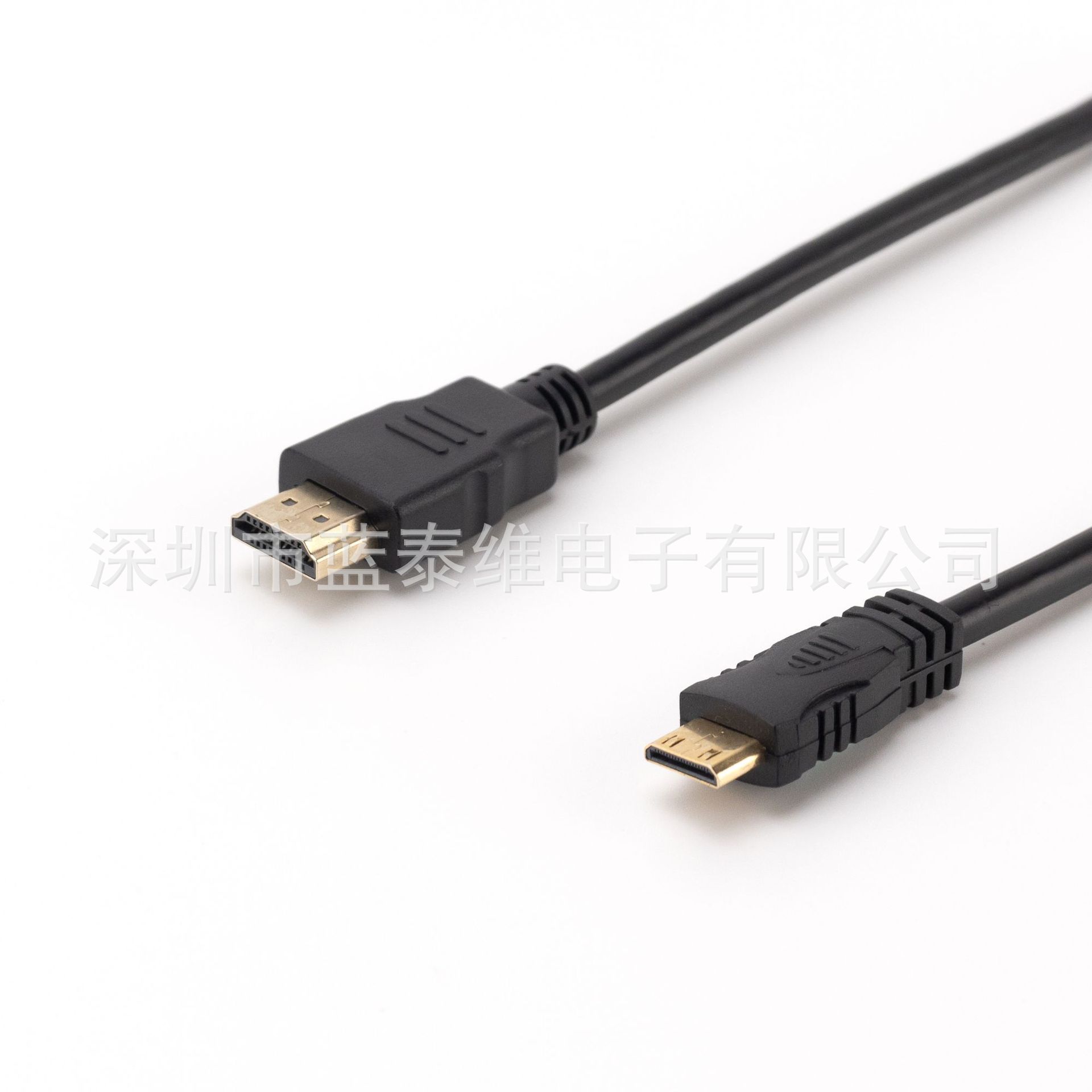 High-Speed Transmission Minihdmi to HDMI Hd Cable Camera Tablet Projector Suitable for Gold-Plated Connectors