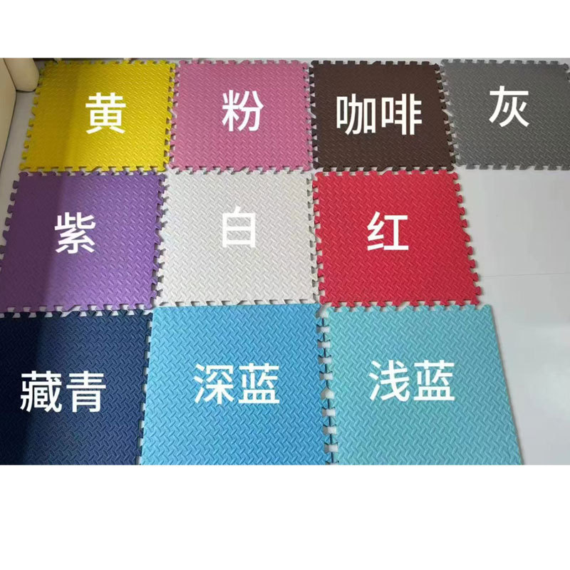 Оптовая продажа толстых поролоновых ковриков для детей, стеганый коврик для ползания, большой, для комнаты