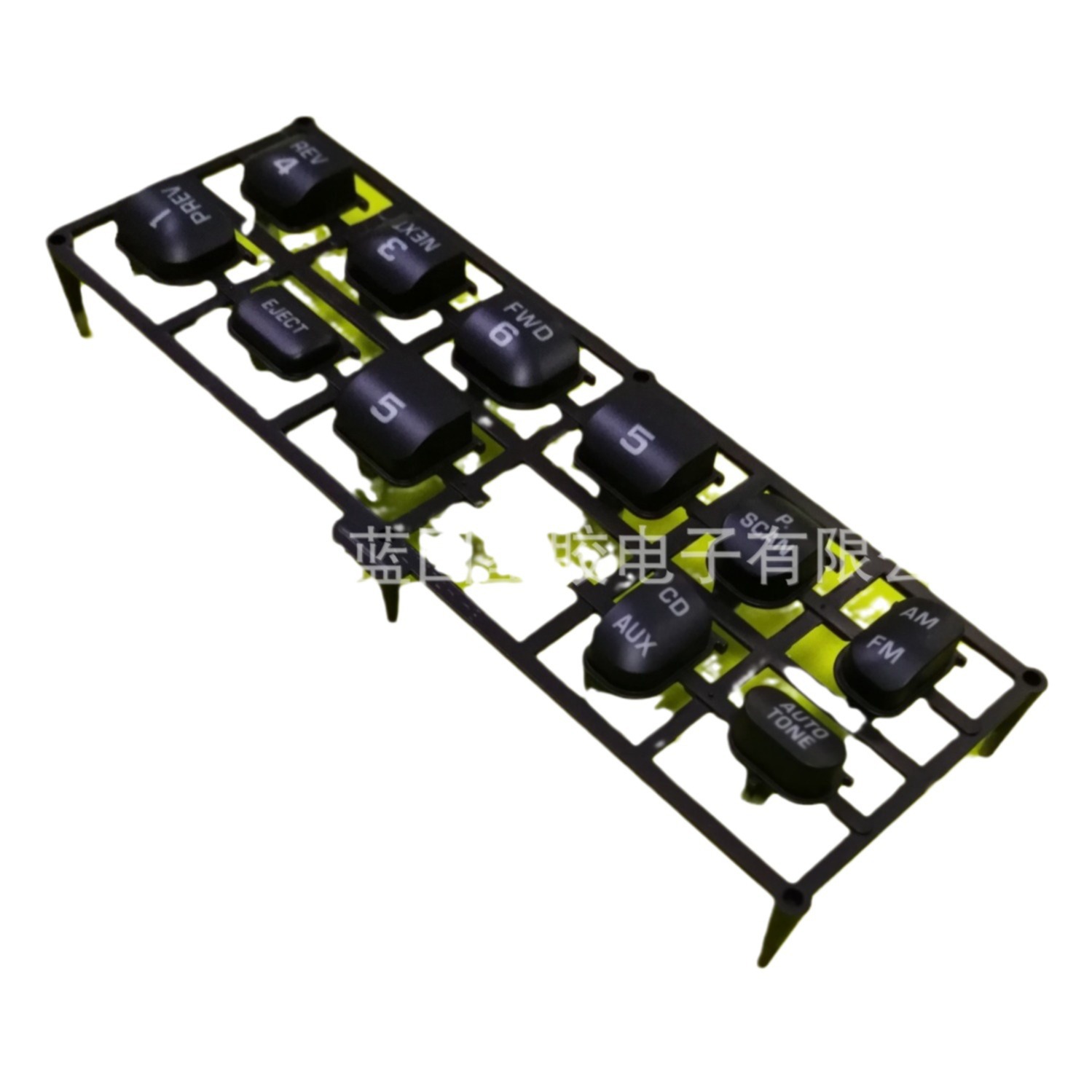 PC plastic button acrylic cutting plastic button oil injection laser carving silk screen printing plastic button