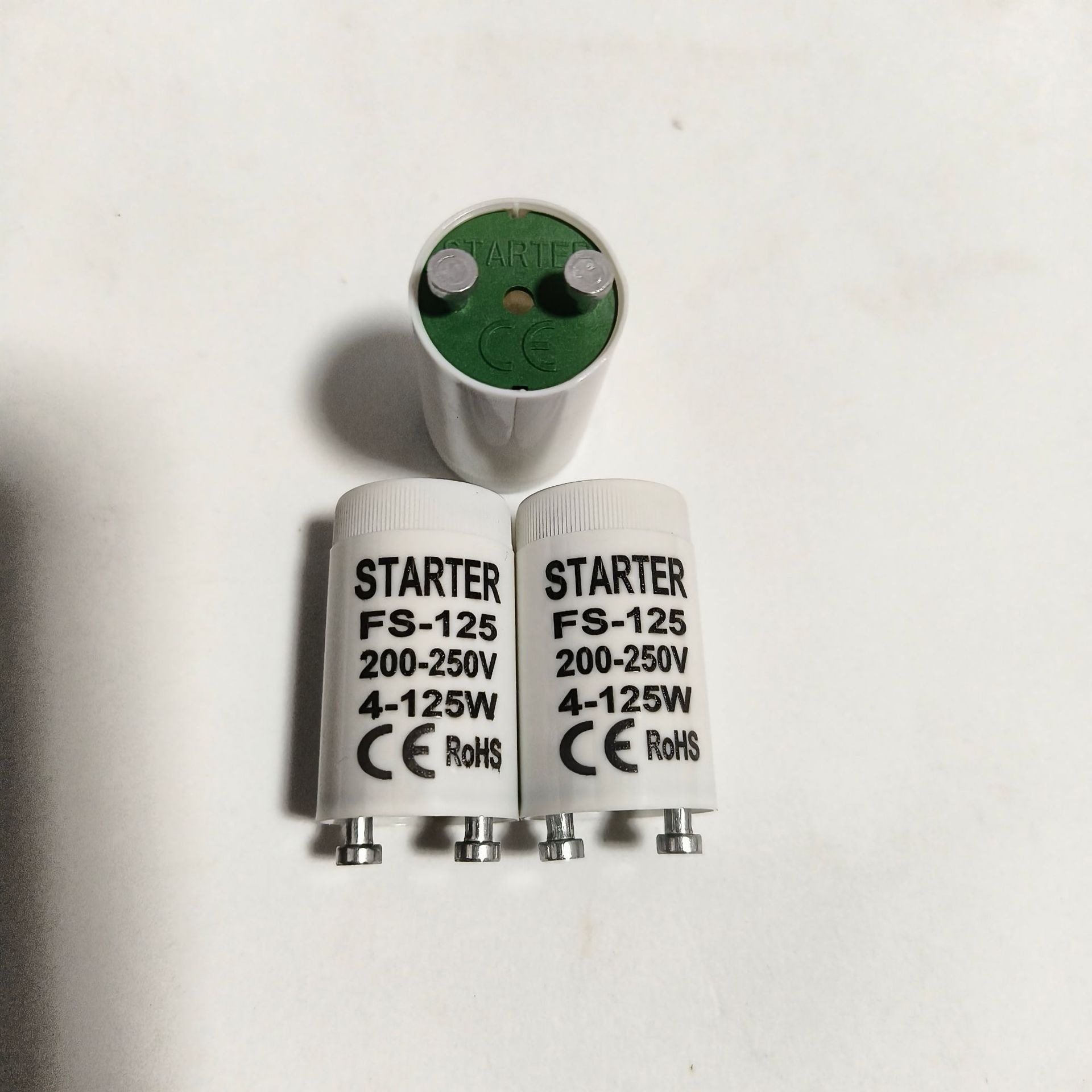 200V-240V 4-125W starter manufacturers supply CE and RORS certification specifications.