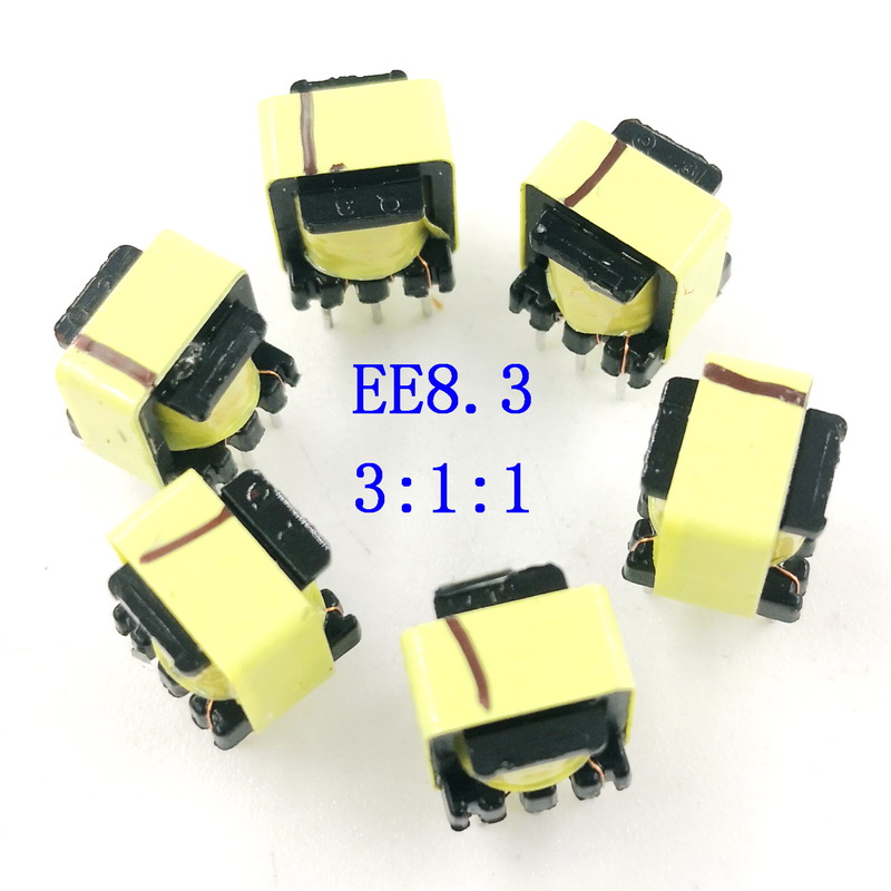 Low Power Pulse Drive Transformer Ee8.3 Vertical 3+3 Ratio 3:1:1 Trigger Low Power Switch Tube