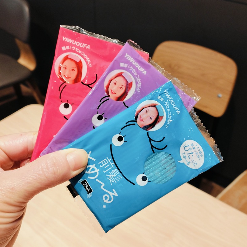 Kemei Bangs Stickers Magic Posts Bangs Fixed Hair Stickers Bangs Stickers Accessories Hair Accessories Pink Black Colorful