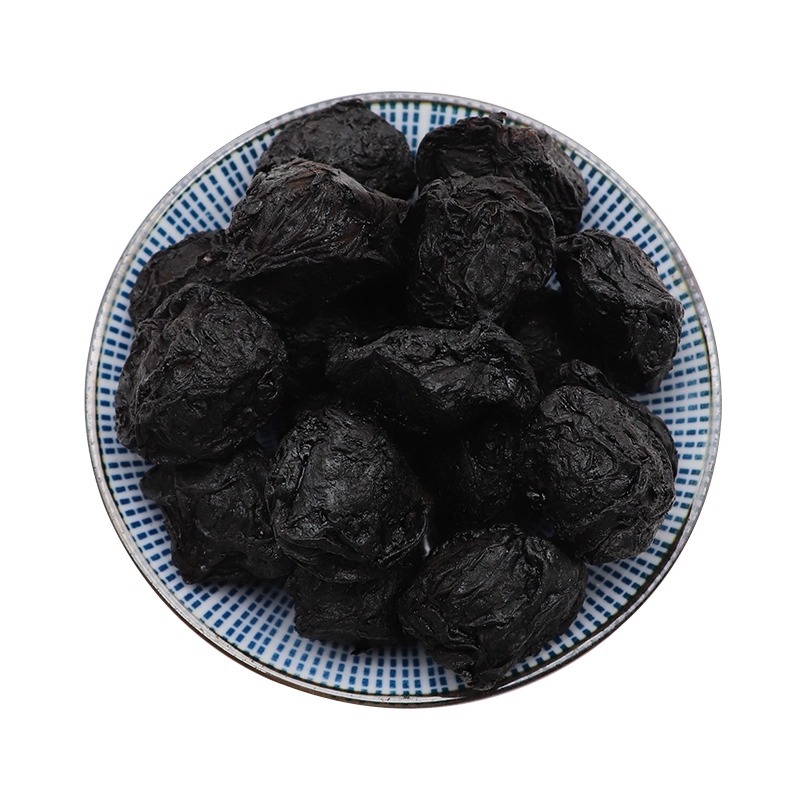 Wholesale New Bulk 500g Dried Black Plums, Herbal Tea Sour Plum Soup Raw Materials, Smoked Black Plum Dried Fruits