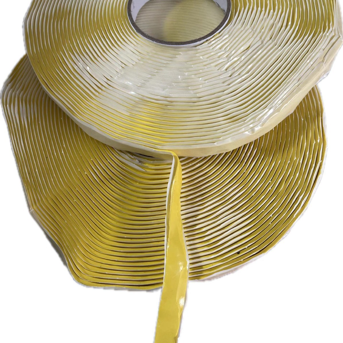 Butyl sealing strip yellow high temperature RTM/FRP vacuum diversion consumables auxiliary rubber sealing strip