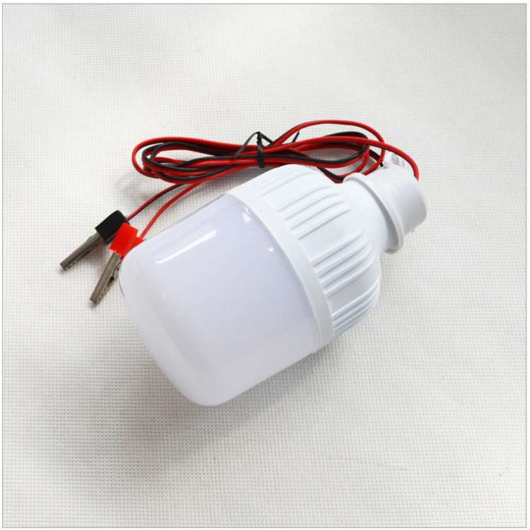 12V Line Clamp Low Voltage Bulb Led Low Voltage Gaofushuai Bulb Night Market Battery Light 12-85V High Brightness Bulb