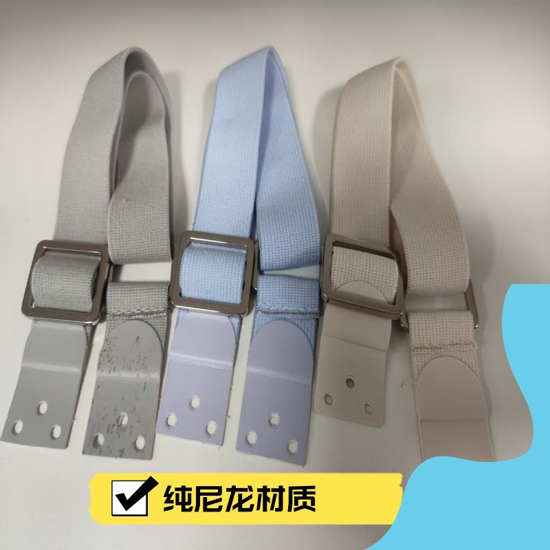 Source Factory Sewn Anti-Nylon Encrypted Thickened Elastic Band with Japanese Buckle and Strong Elasticity. Support Drawings and Samples
