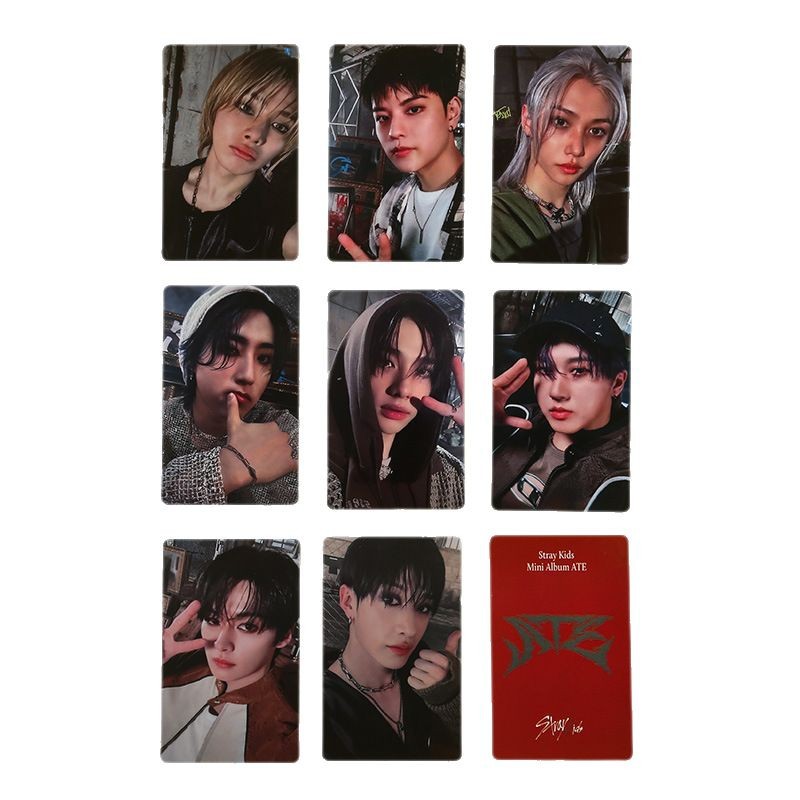 Stray Kids Ate Photo Card Hop Fangcan Huang Xuanchen Galaxy's Same Collection Photo Card