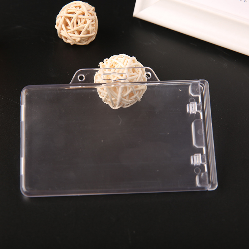 Manufacturer Supplies Transparent Bus Card Holder, Anti-Fouling Portable Bus Card Holder, Student Campus Water Card Holder