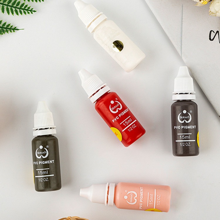 Пигмент для практики татуировки на теле Baode, полуперманентный, для бровей, высокая плотность, концентрированный пигмент, мелкие молекулы пигмента, деликатный