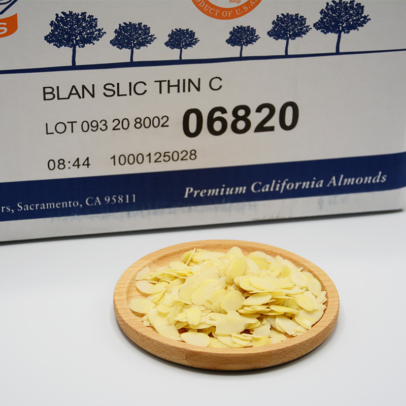 Xianina Almond Slices Mixed Almond Almond Slices Baking Special Blue Diamond Almond Slices 11.34kg/box