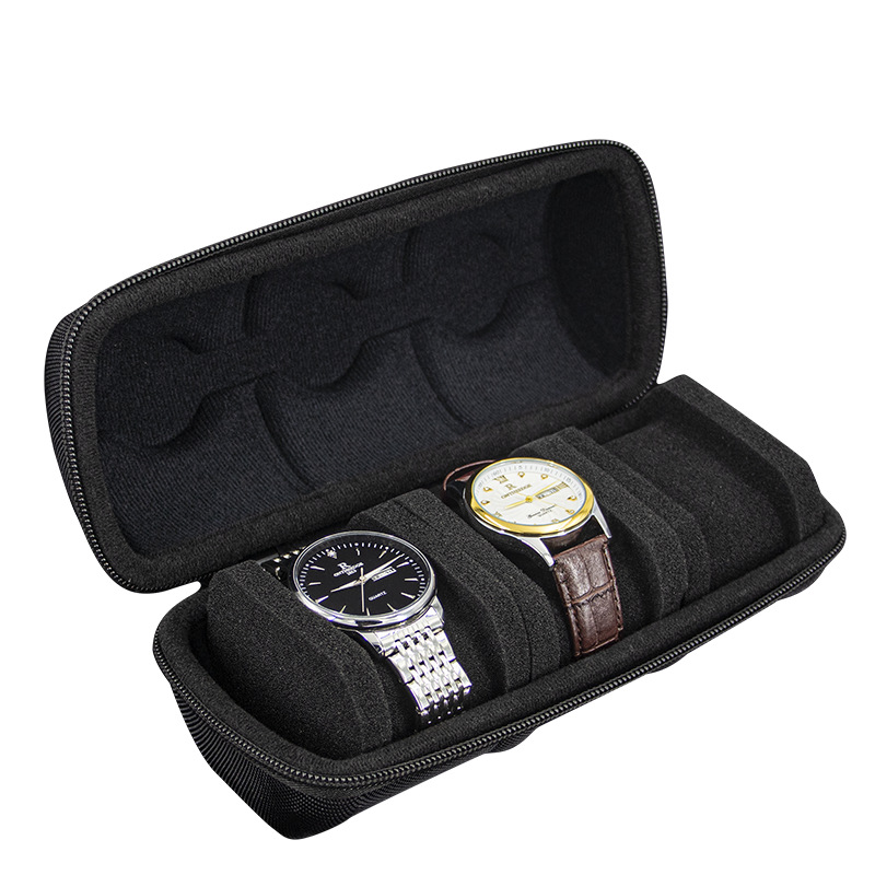 Eva Watch Bag Suitable for Apple Huawei 5 Card Slots Sponge Anti-Fall Watch Mechanical Smart Watch Cosmetics Bag